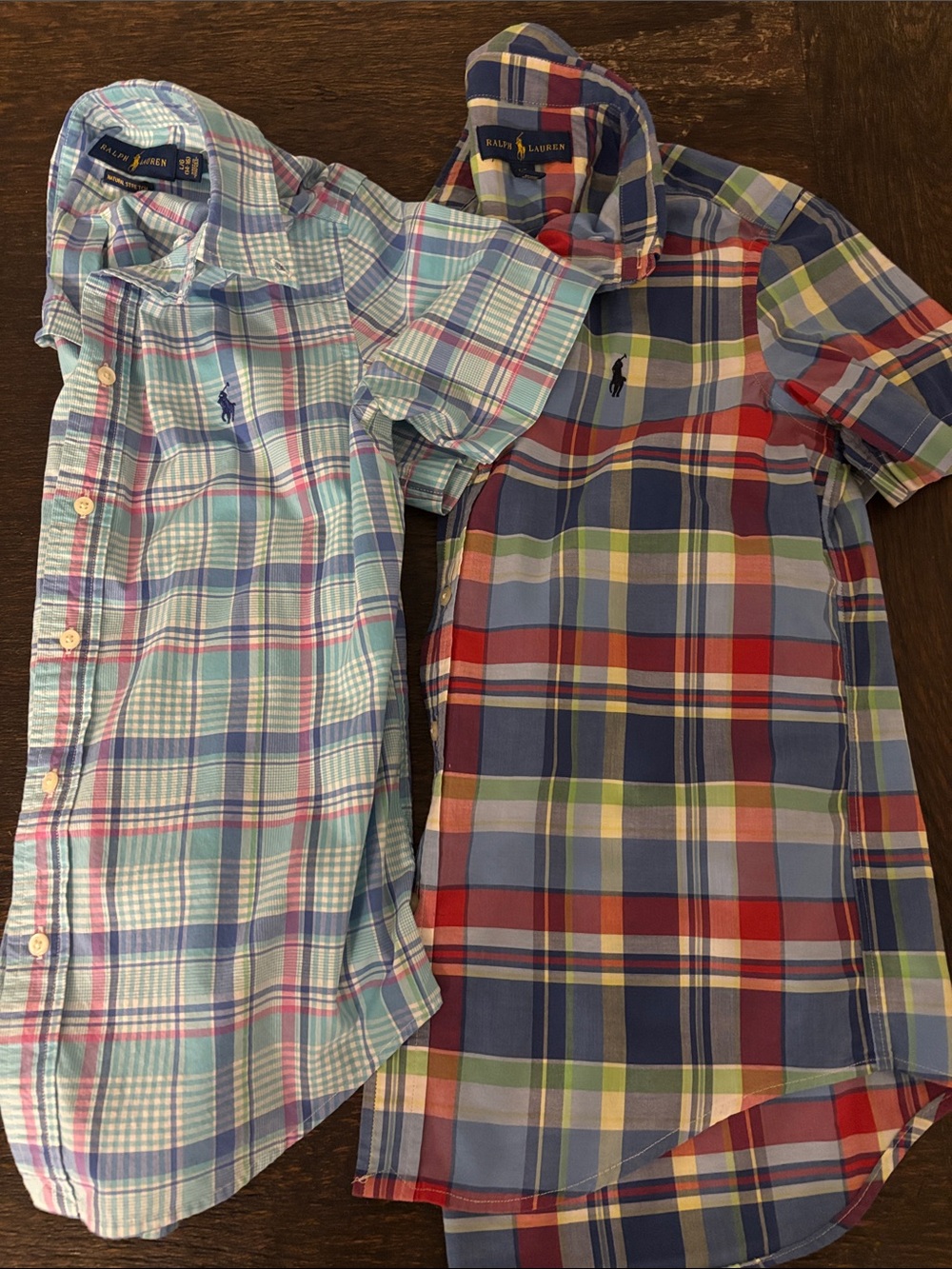 Ralph Lauren preppy boys shirt lot. L 14-16.